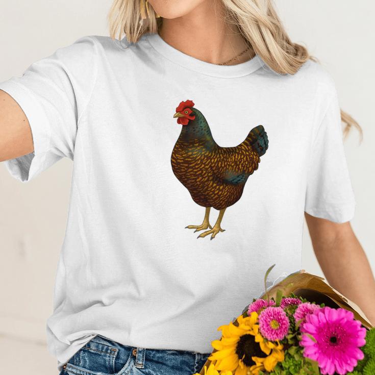 Barnevelder Hen Chicken Lover Women T-Shirt Gifts for Her