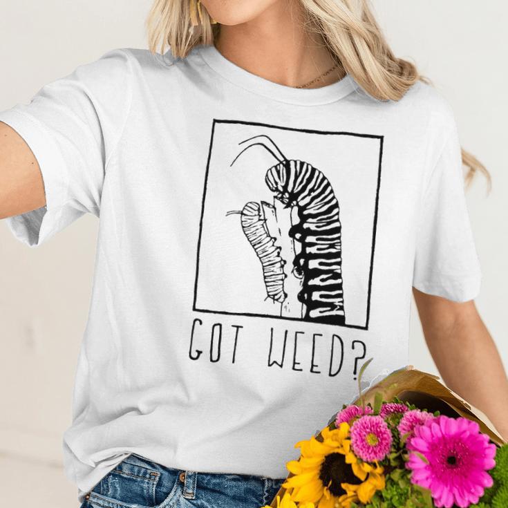 Butterfly Got Weed Women T-Shirt Gifts for Her