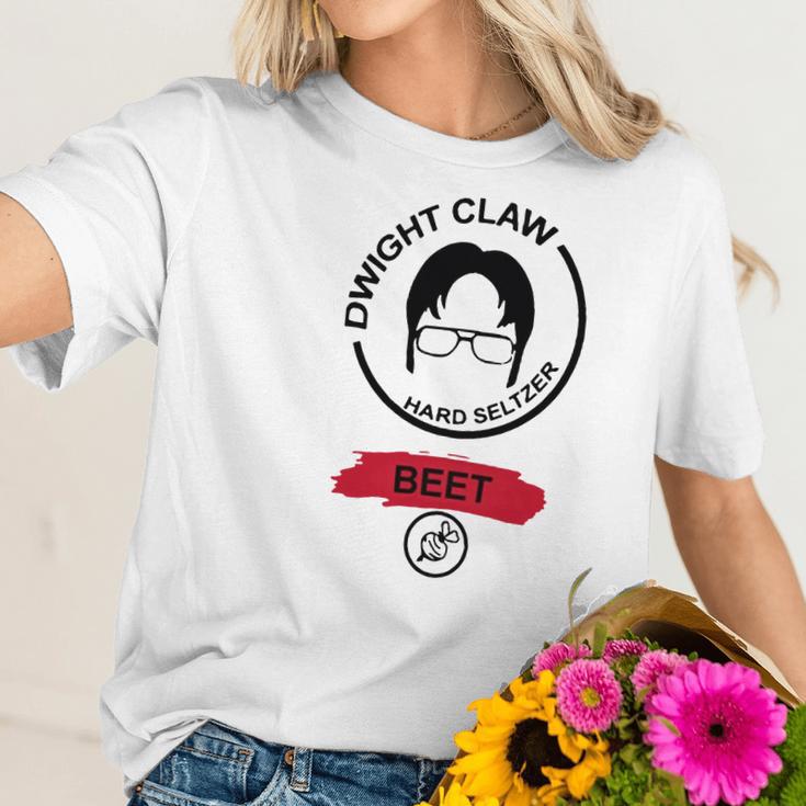 Claw Hard Seltzer Beet Dwight Schrute Shirt Women T-Shirt Gifts for Her