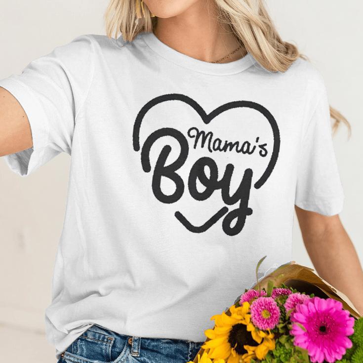 Creeper Mamas Boy Cute Funny Sarcastic Shower Baby Women T-Shirt Gifts for Her