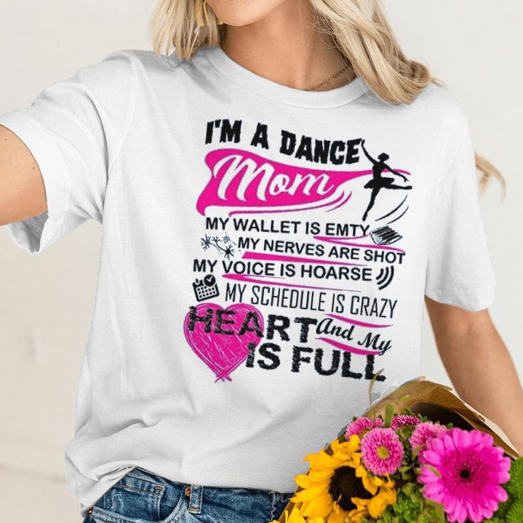 Im A Dance Mom Cool Mothers Day Women T-Shirt Gifts for Her