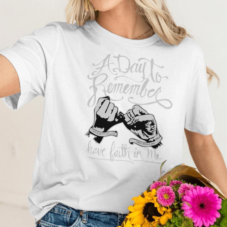 A Day To Remember Have Faith In Me Shirt Shirt Great Birthday Gifts Christmas Gifts Women T-Shirt Gifts for Her