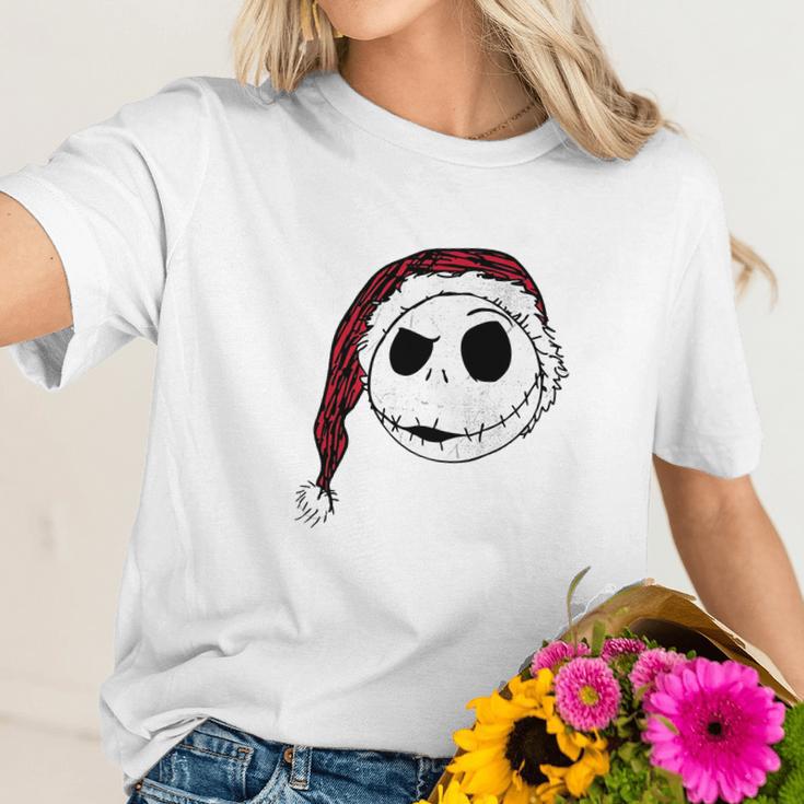 Disney Nightmare Before Christmas Snowflake Women T-Shirt Gifts for Her