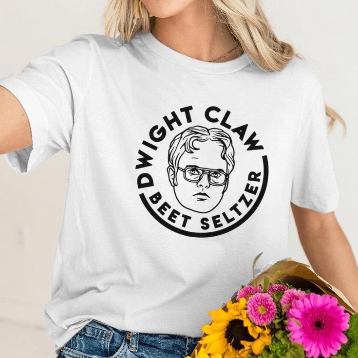 Dwight Claw Beet Seltzer Shirt Women T-Shirt Gifts for Her