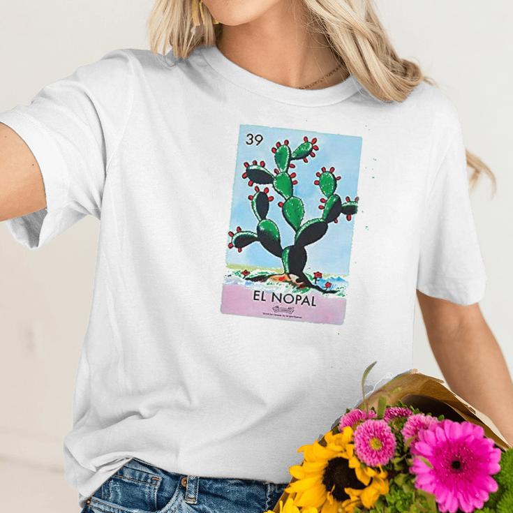 El Nopal Cactus Women T-Shirt Gifts for Her