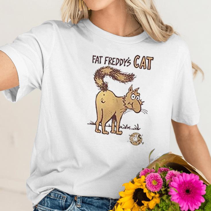 Fat Freddy S Cat Fabulous Men Women T-Shirt Graphic Print Casual Unisex Tee Women T-Shirt Gifts for Her