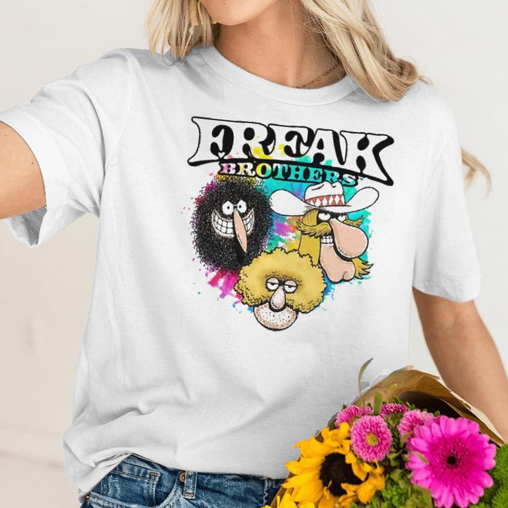 Freak Brothers Freak Trio Characters Men Women T-Shirt Graphic Print Casual Unisex Tee Women T-Shirt Gifts for Her