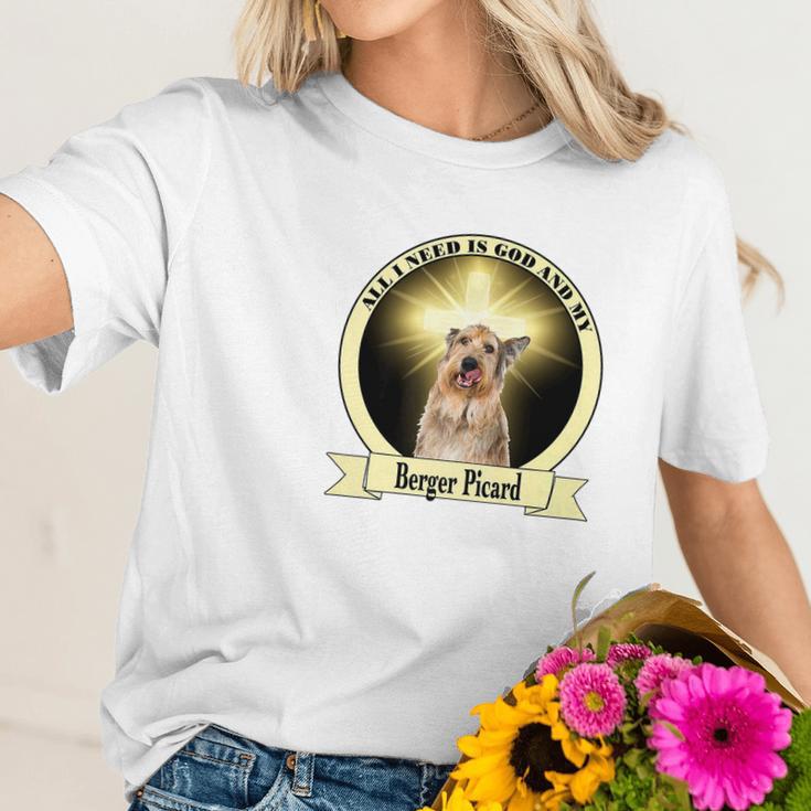 God And My Berger Picard Women T-Shirt Gifts for Her