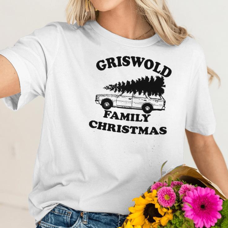 Griswold Family Christmas Funny Xmas Holiday Women T-Shirt Gifts for Her