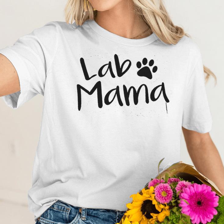 Kiddad Womens Lab Mama Women T-Shirt Gifts for Her