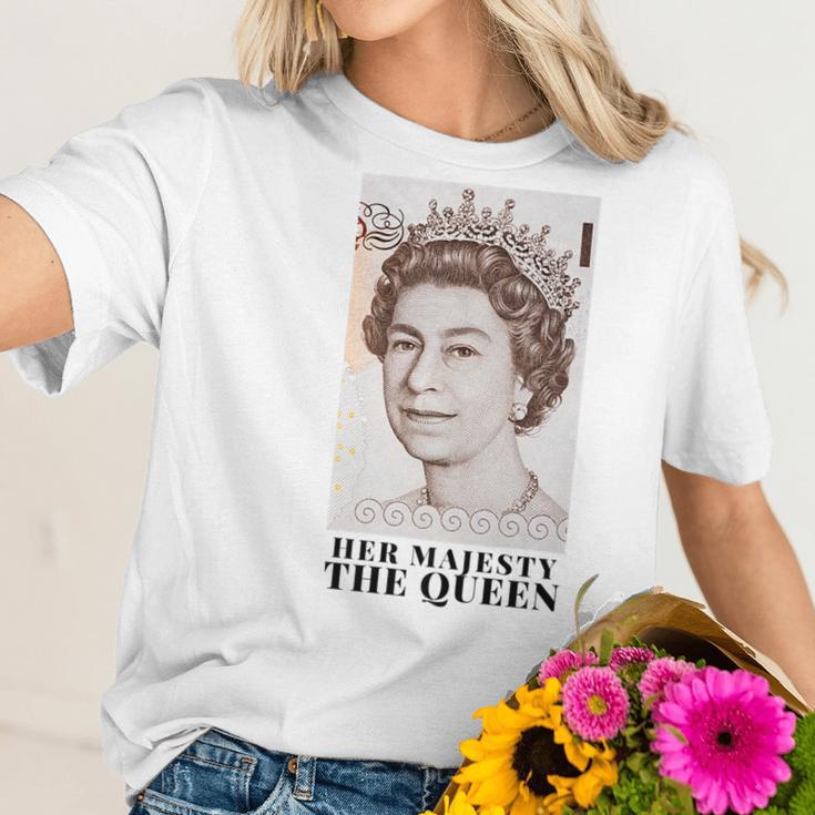 Her Majesty The Queen Men Women T-Shirt Graphic Print Casual Unisex Tee Women T-Shirt Gifts for Her