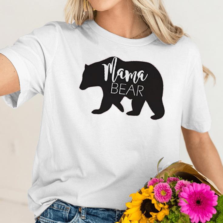 Mama Bear Blessed Mama Mom Gift Women T-Shirt Gifts for Her