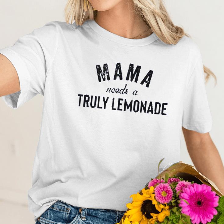 Mama Needs A Truly Lemonade Aint No Laws Women T-Shirt Gifts for Her