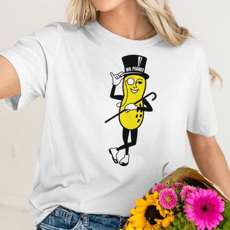 Mr Peanut Planters Women T-Shirt Gifts for Her