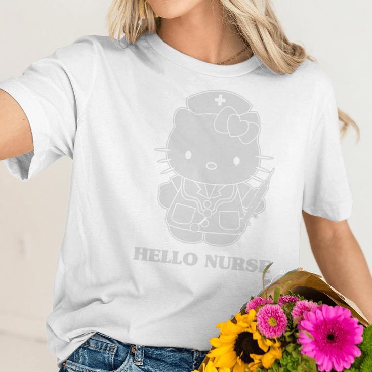 Nurse-Hello Kitty-2 Women T-Shirt Gifts for Her