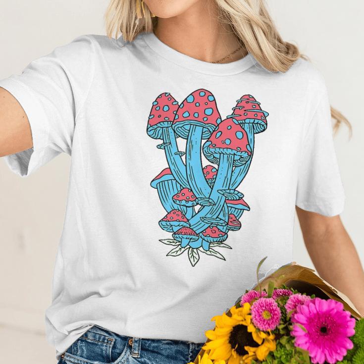 Pastel Goth Clothing Mushroom Decor And Goth Decor Women T-Shirt Gifts for Her