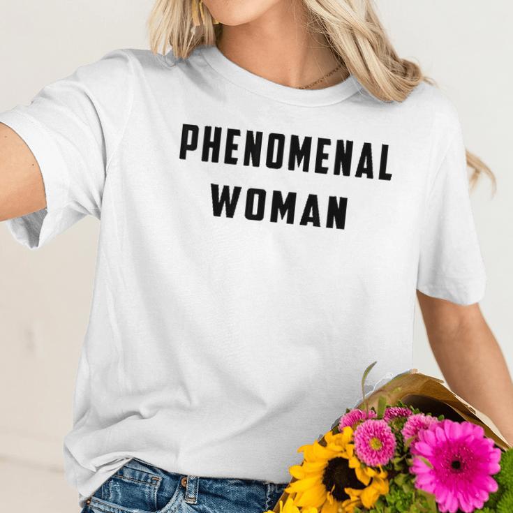 Phenomenal Woman Empowering Gift For Women Women T-Shirt Gifts for Her