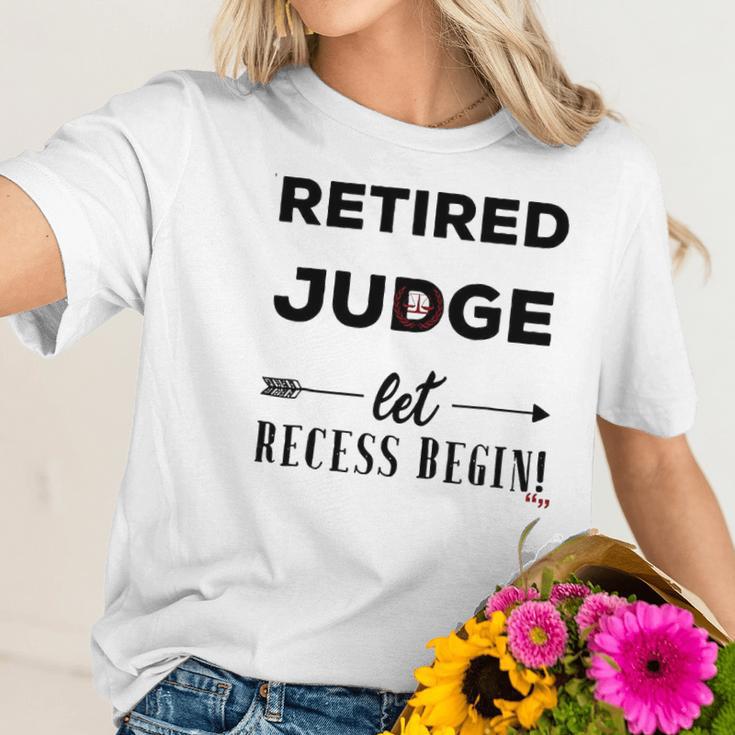 Retired Judge Best Law Coffee Cup Judges Women T-Shirt Gifts for Her