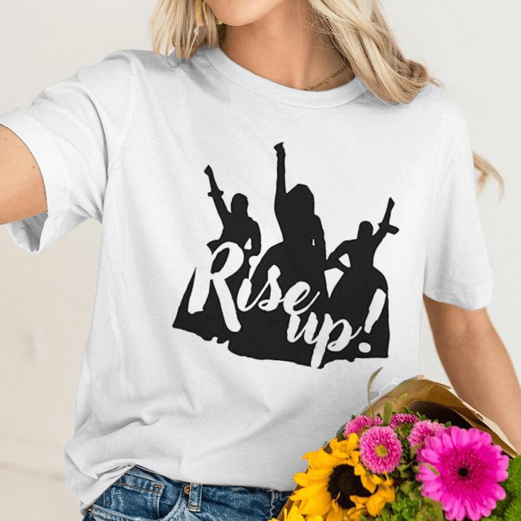 Rise Up Women Hamilton Women T-Shirt Gifts for Her