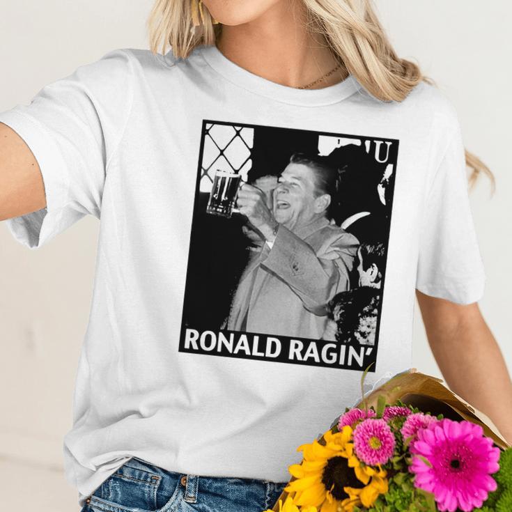 Ronald Ragin Beer Women T-Shirt Gifts for Her