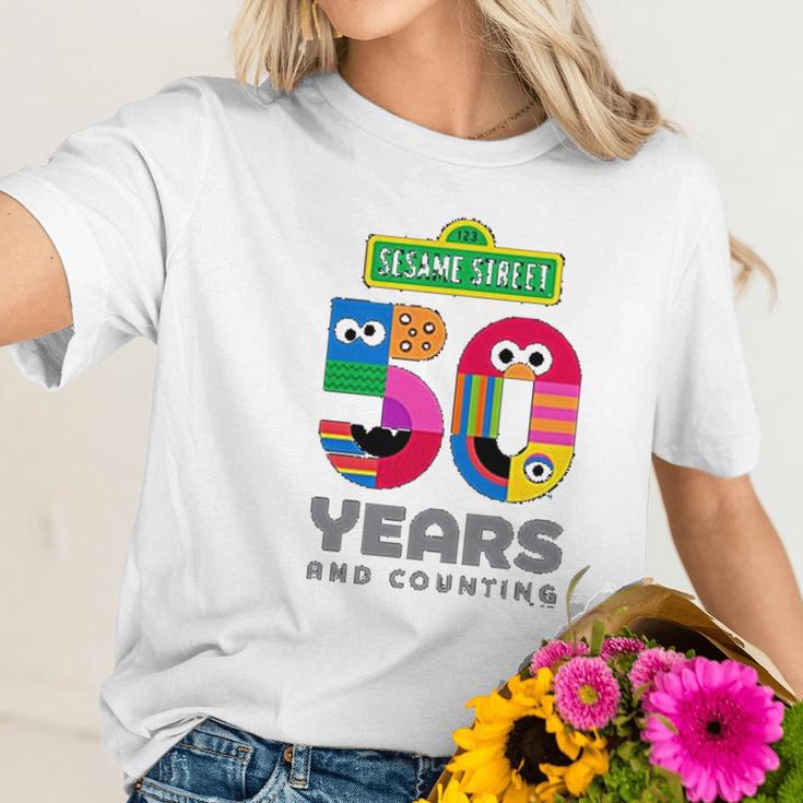 Sesame Street 50 Years Women T-Shirt Gifts for Her