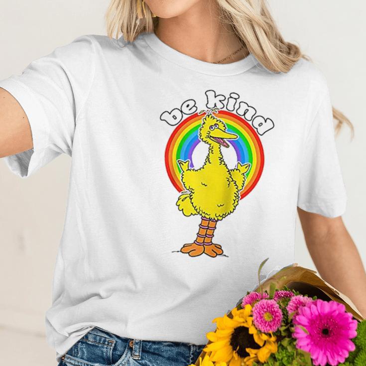 Sesame Street Big Bird Be Kind Women T-Shirt Gifts for Her