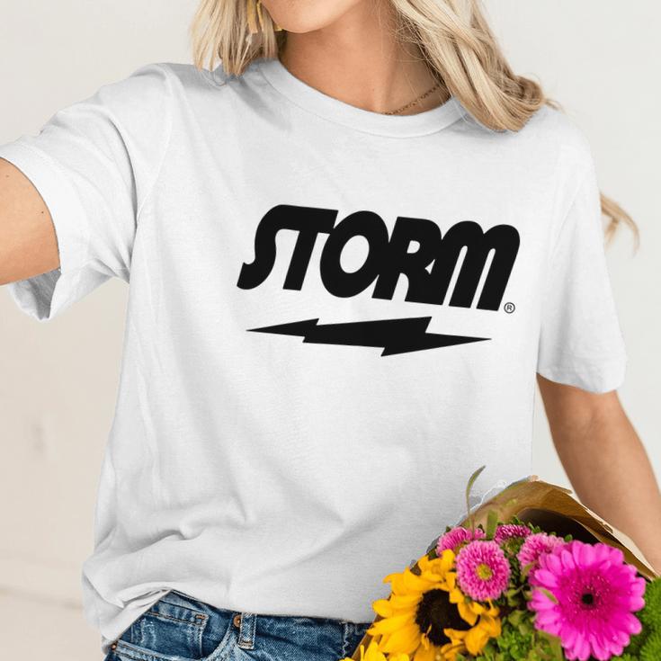 Storm Bowling T-Shirts Women T-Shirt Gifts for Her