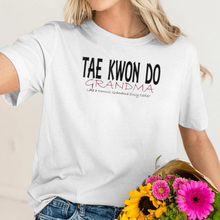 Tae Kwon Do Grandma Women T-Shirt Gifts for Her