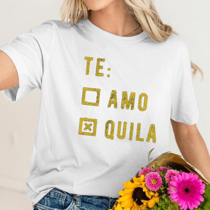 Te Amo Tequila Women T-Shirt Gifts for Her