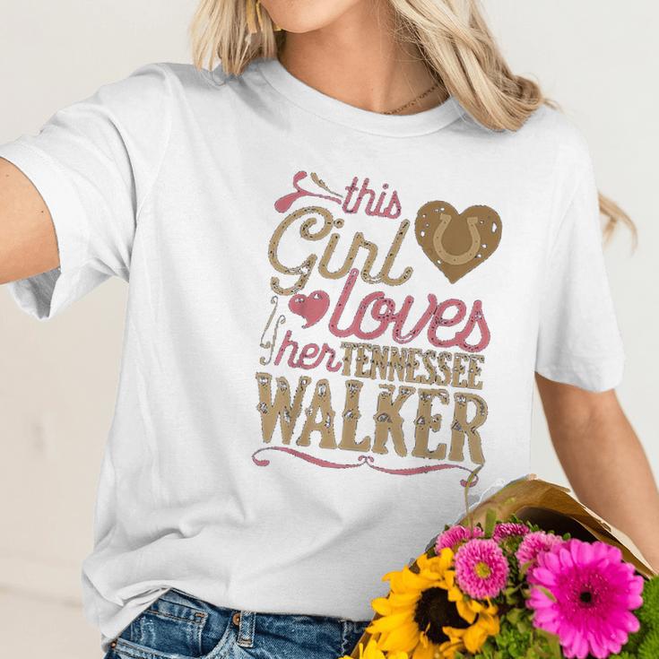 Tennessee Walker Horse Gift Walking Women T-Shirt Gifts for Her