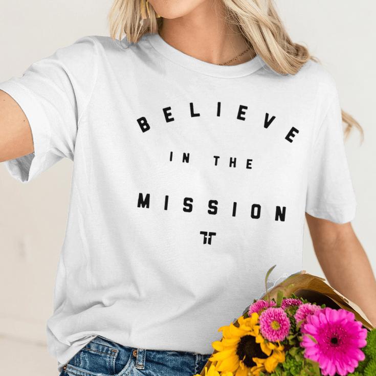 Tim Tebow Believe In The Mission Shirt Women T-Shirt Gifts for Her