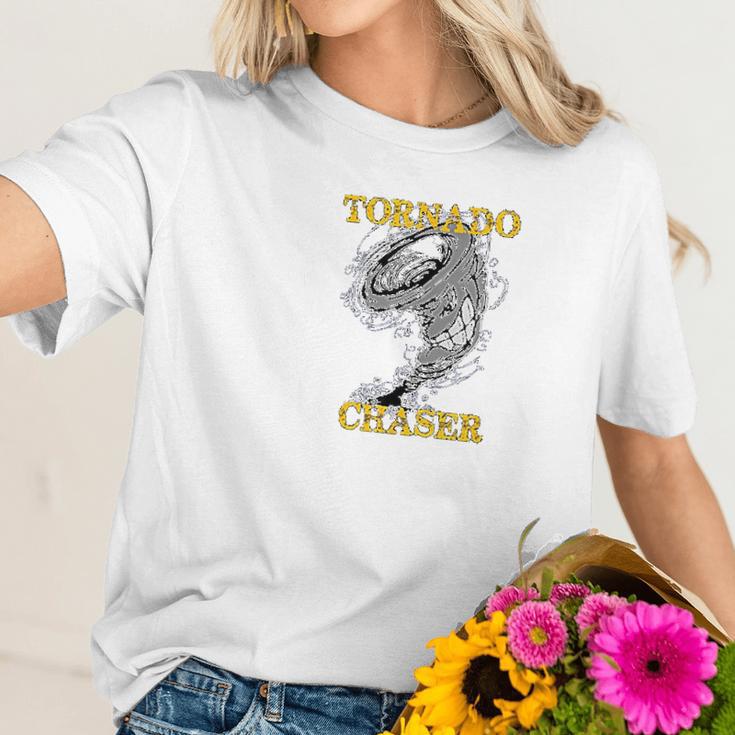 Tornado Chaser Storm Chaser Hunter Gift Men Kids Women Women T-Shirt Gifts for Her