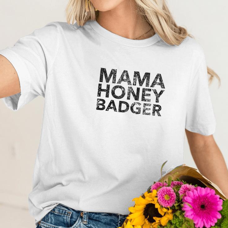 Vintage Mama Honey Badger Women T-Shirt Gifts for Her