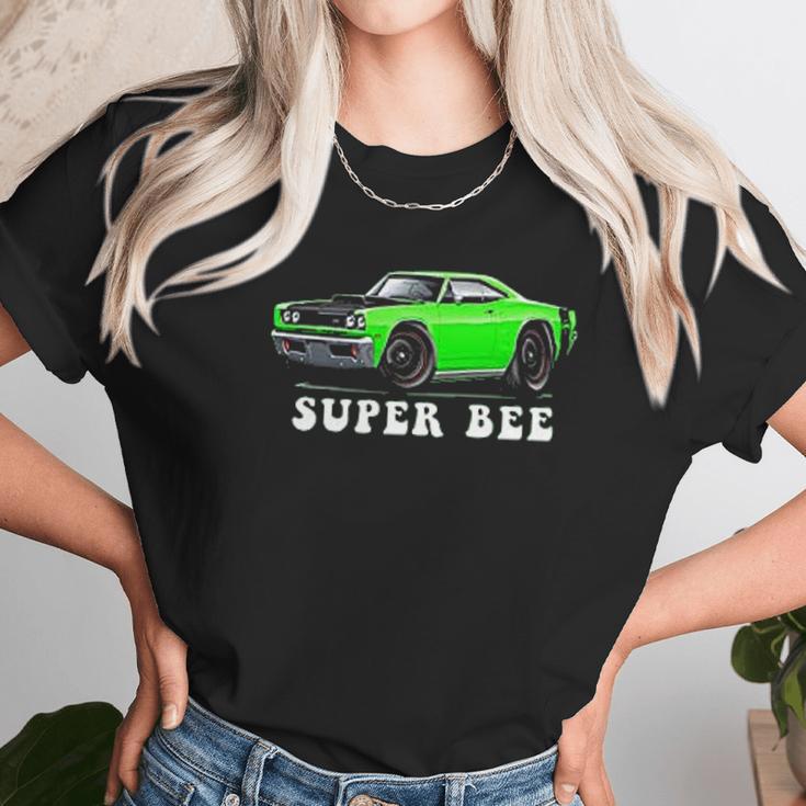 1969 Dodge Coronet Super Bee Full Color Design Women T-Shirt Gifts for Women