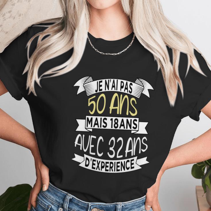 50 Years Birthday Gift Funny Humour Je Nai Pas 50 Years Great Gift Women T-Shirt Gifts for Women