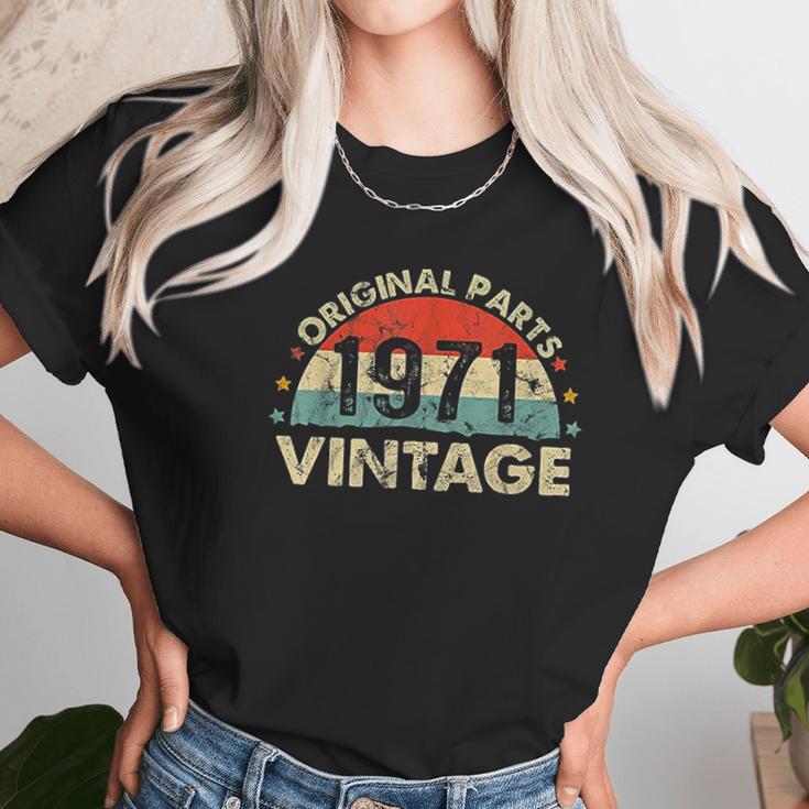 50Th Birthday Gift 1971 Vintage 50 Year Old Women T-Shirt Gifts for Women