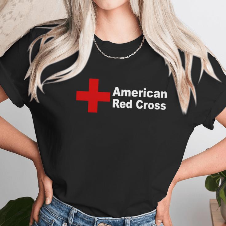 American Red Cross - Womens Organic T-Shirt Women T-Shirt Gifts for Women