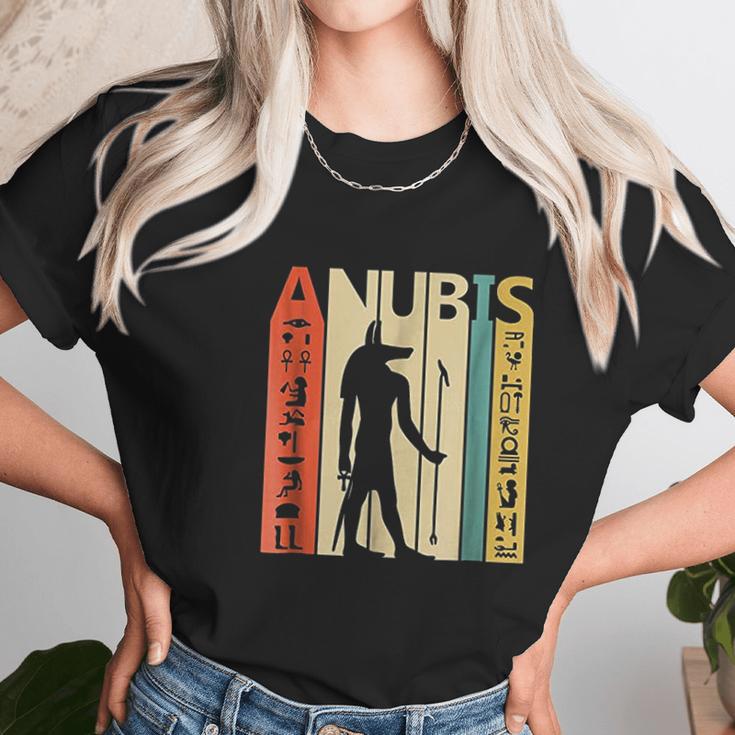 Ancient Egypt God Anubis Women T-Shirt Gifts for Women