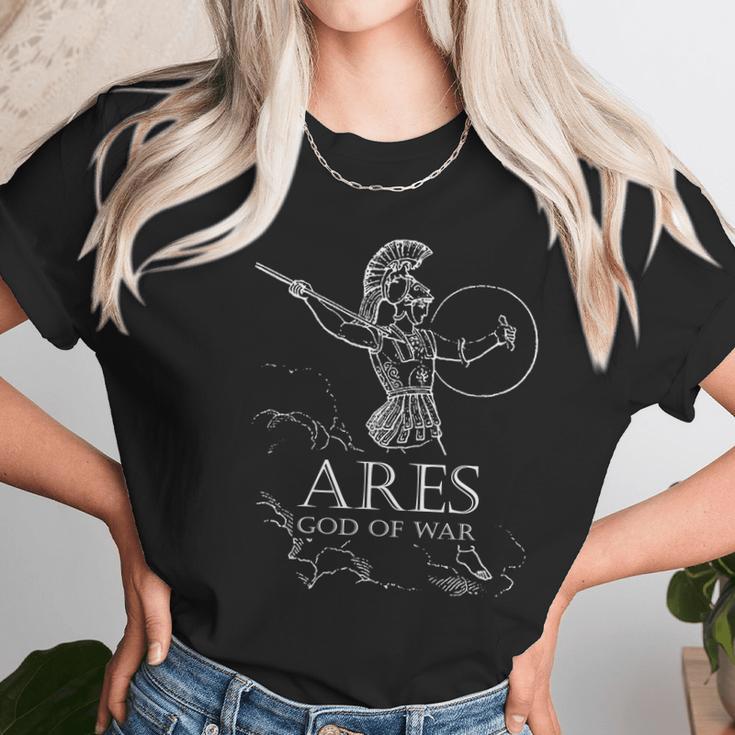 Ares God Of War Greek Mythology Women T-Shirt Gifts for Women