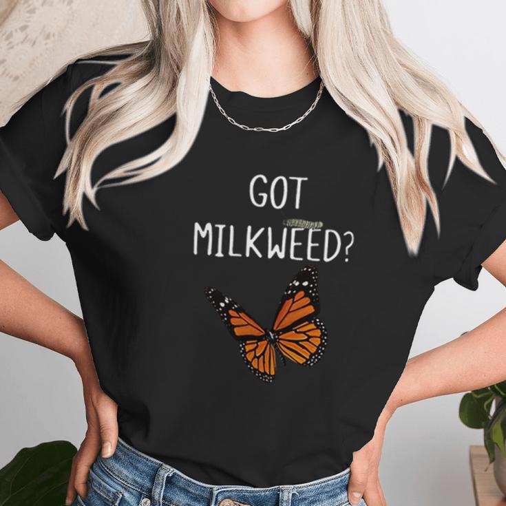 Butterfly Got Milkweed Shirt Women T-Shirt Gifts for Women