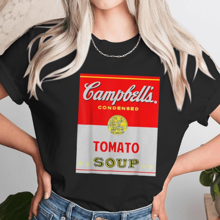 Men Campbells Art Soups Men Women T-Shirt Graphic Print Casual Unisex Tee Women T-Shirt Gifts for Women