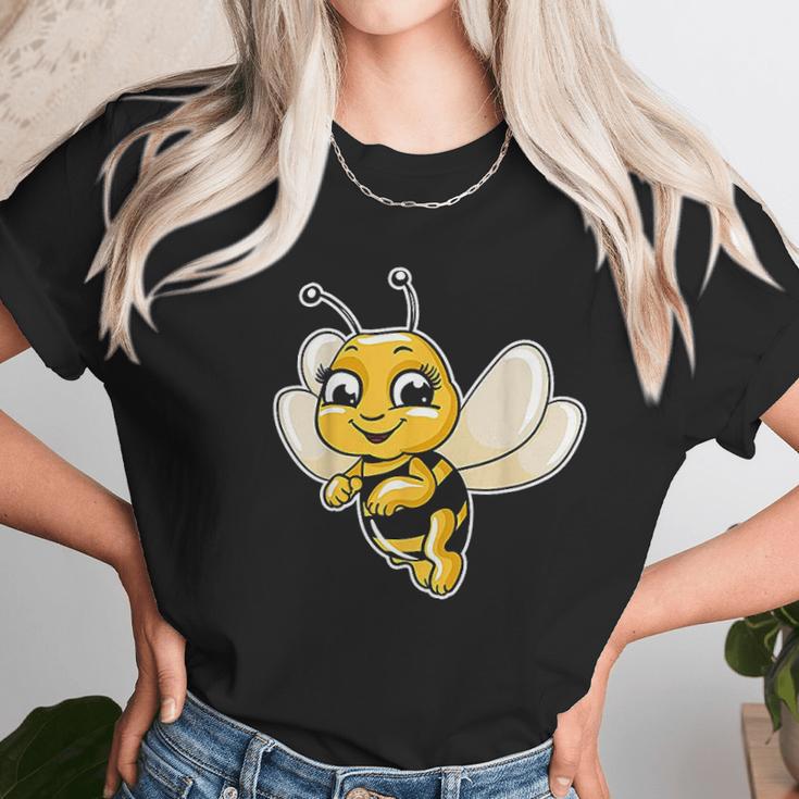 Cute Honey Bee Lover Illustration Gift Beekeeping Love Gifts Women T-Shirt Gifts for Women