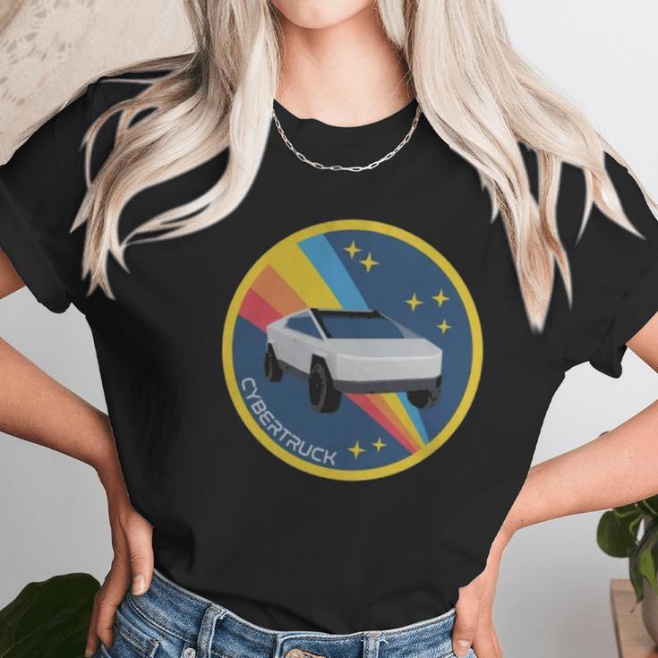 Cybertruck Mission Patch Women T-Shirt Gifts for Women