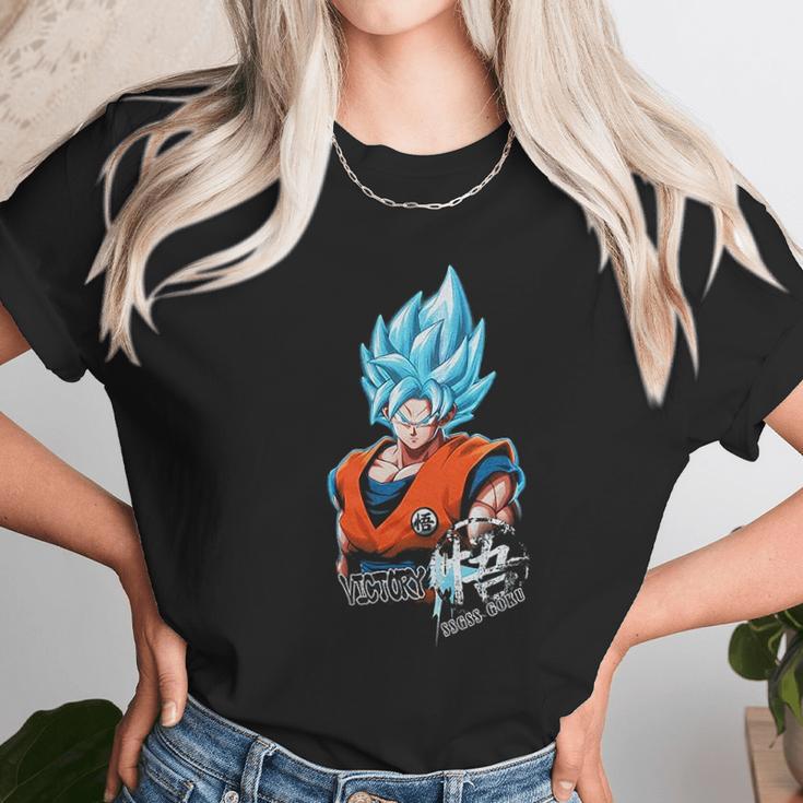 Dbz Super Saiyan God Women T-Shirt Gifts for Women