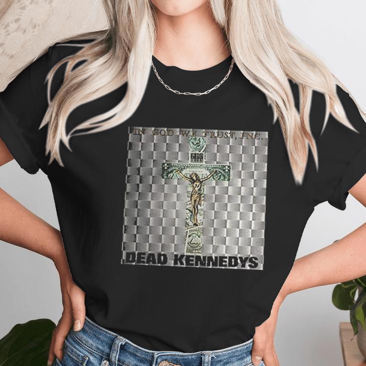 Dead Kennedys In God We Trust Women T-Shirt Gifts for Women