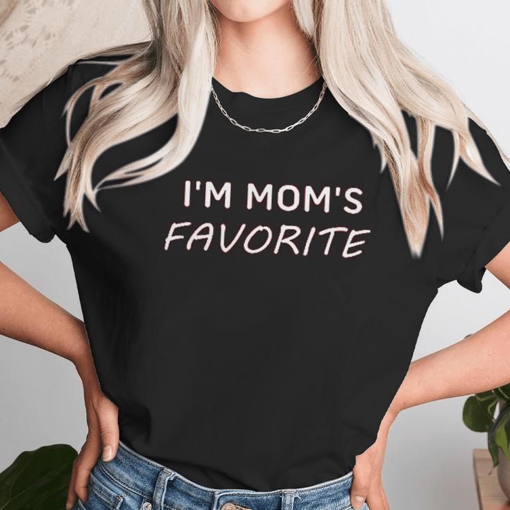 Decrum I Am Moms Favorite Women T-Shirt Gifts for Women