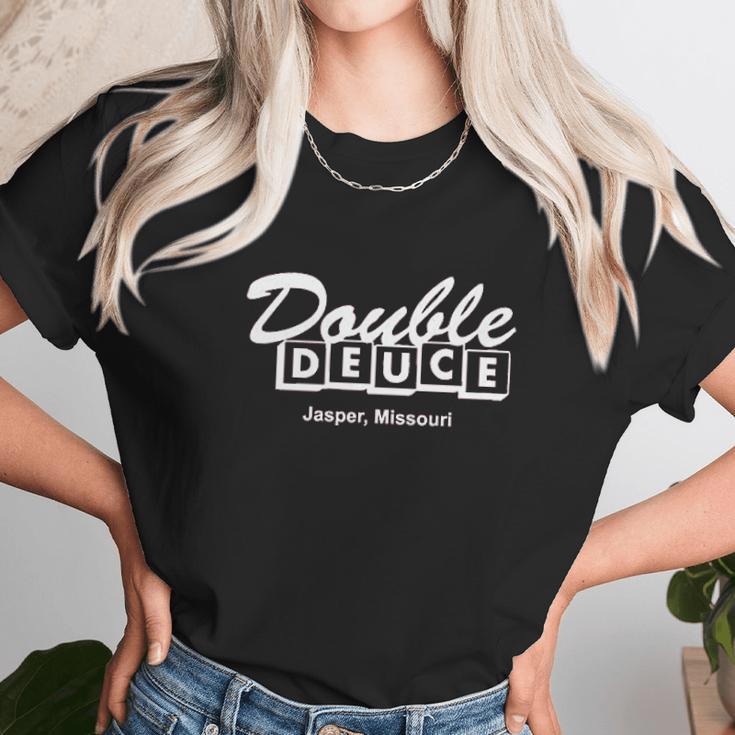 Double Deuce Jasper Missouri Women T-Shirt Gifts for Women