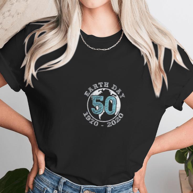 Earth Day 50Th Anniversary 2020 Climate Change Women T-Shirt Gifts for Women