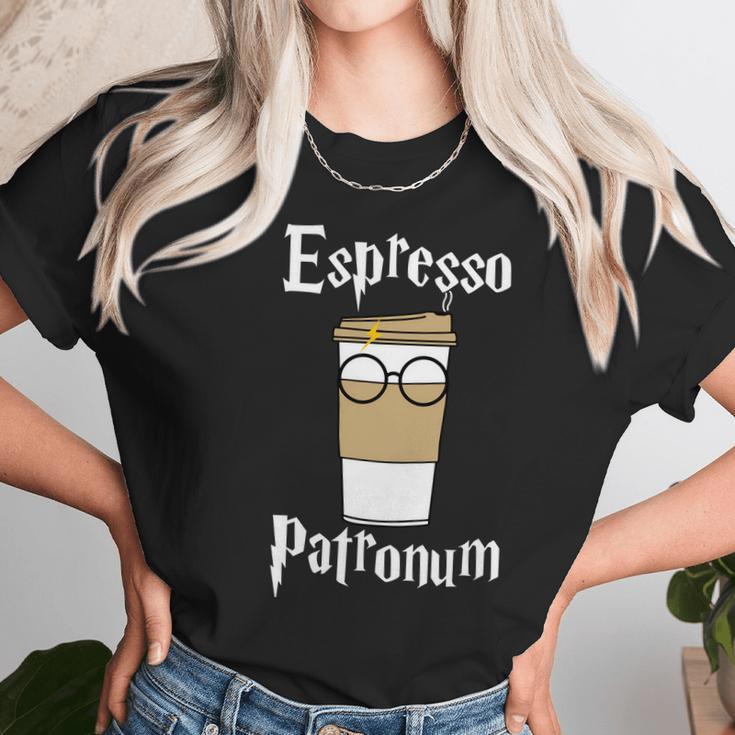 Espresso Patronum Funny Coffee Women T-Shirt Gifts for Women