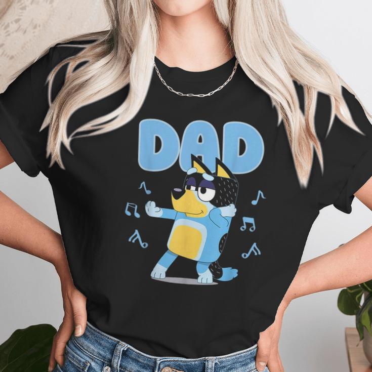 Fathers Blueys Dad Mum Love Fathers Day Women T-Shirt Gifts for Women